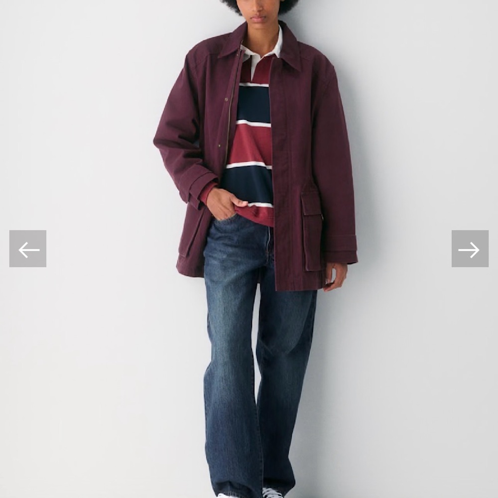 Aritzia Deep Purple Jacket
